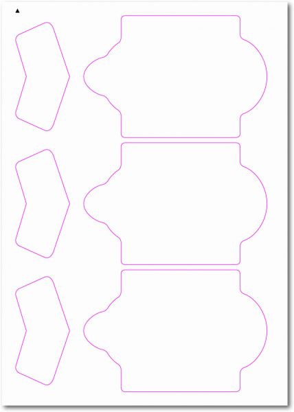 Etiketten für Bierflaschen - Bieretiketten 90x135 mm, DIN A4, Papier oder PE-Folie, weiss, matt, permanent klebend - SE70-22200