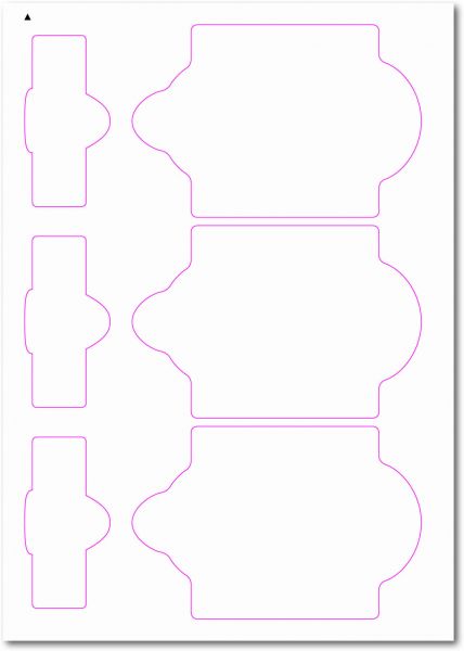 Etiketten für Bierflaschen - Bieretiketten 90x138 mm, DIN A4, Papier oder PE-Folie, weiss, matt, permanent klebend - SE70-22202