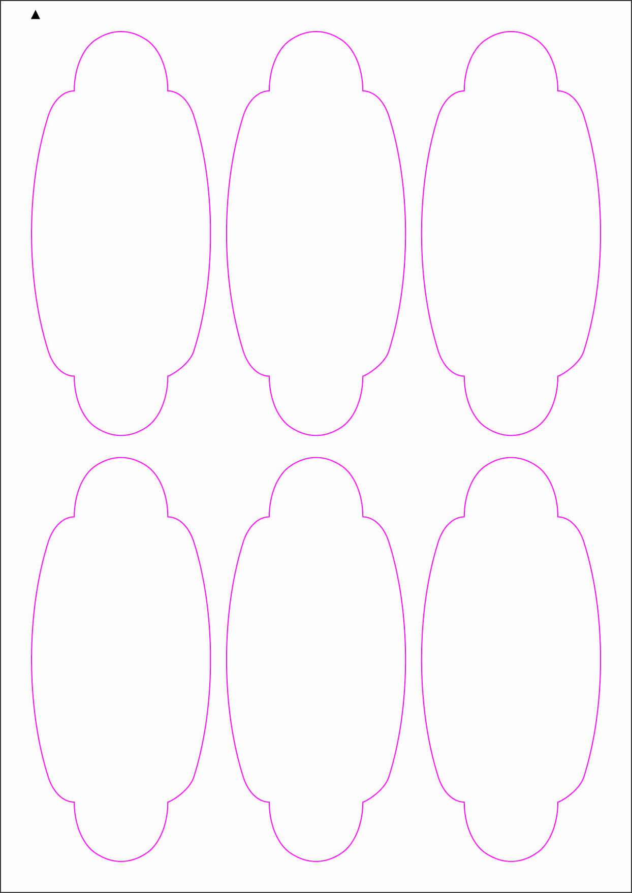 Etiketten für Weinflaschen - Weinflaschenetiketten 60x135 mm, DIN A4