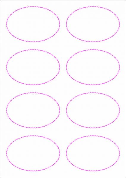 Weinflaschenetiketten 90x60 mm, DIN A4, Papier oder PE-Folie, weiss, matt, permanent klebend - SE70-09601P